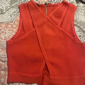 Bebe bandage crop top
